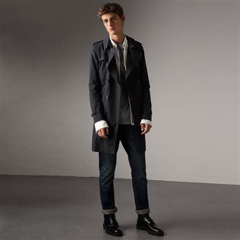 burberry trench coat sandringham men|burberry trench coat men's navy.